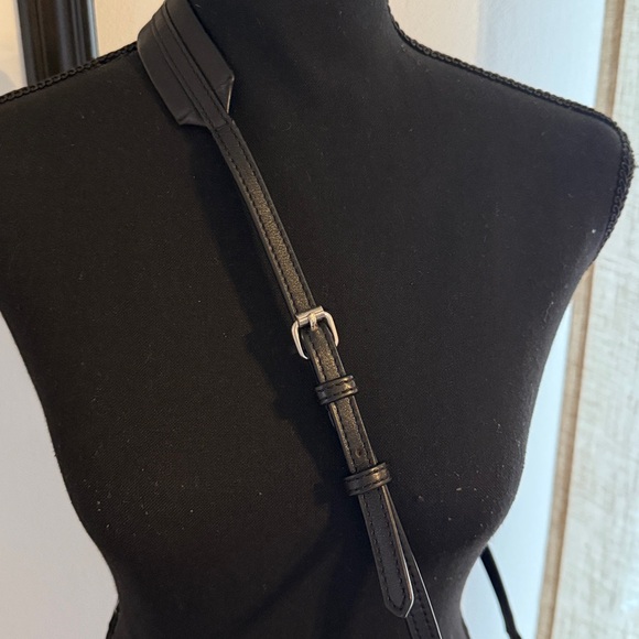 Rebecca Minkoff Black Bowery Leather Crossbody Bag Silver Hardware - Picture 8 of 13